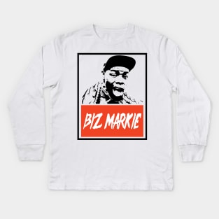 Biz Markie Kids Long Sleeve T-Shirt